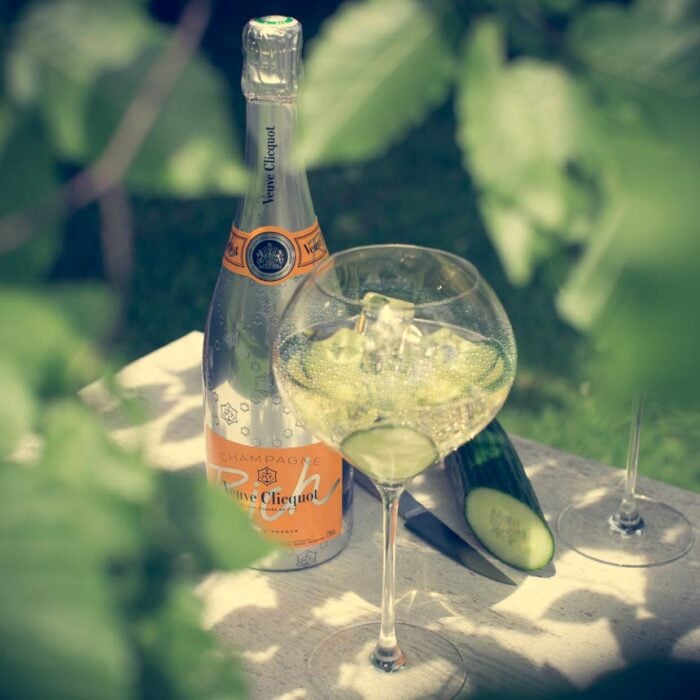 Cocktail champagne Rich Brut & Concombre - Champmarket Magazine