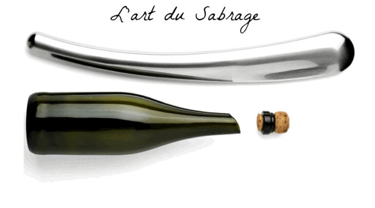 L'art de sabrer le champagne