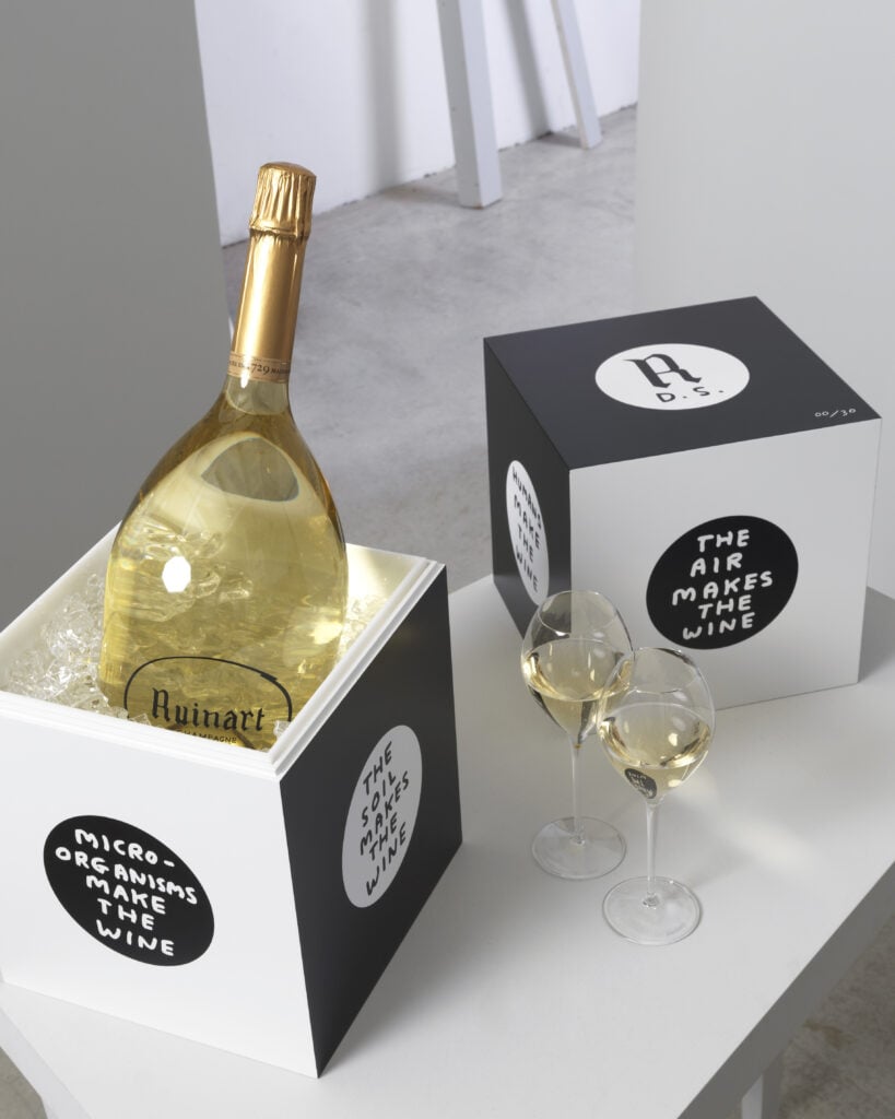 Edition limitée Jéroboam Ruinart blanc de blancs David Shrigley - Champmarket