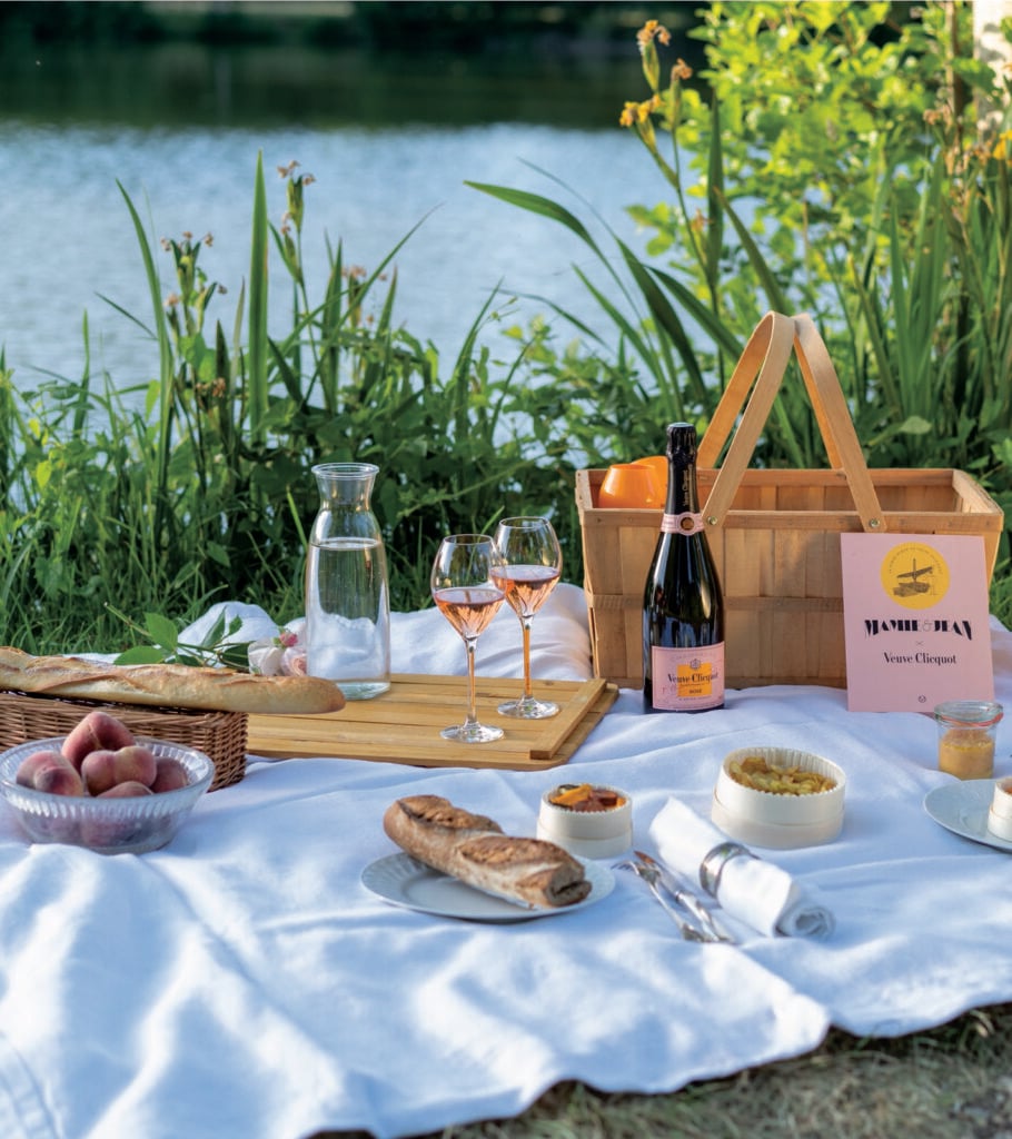 Panier pique-nique Veuve Clicquot & Jean Imbert - Champmarket