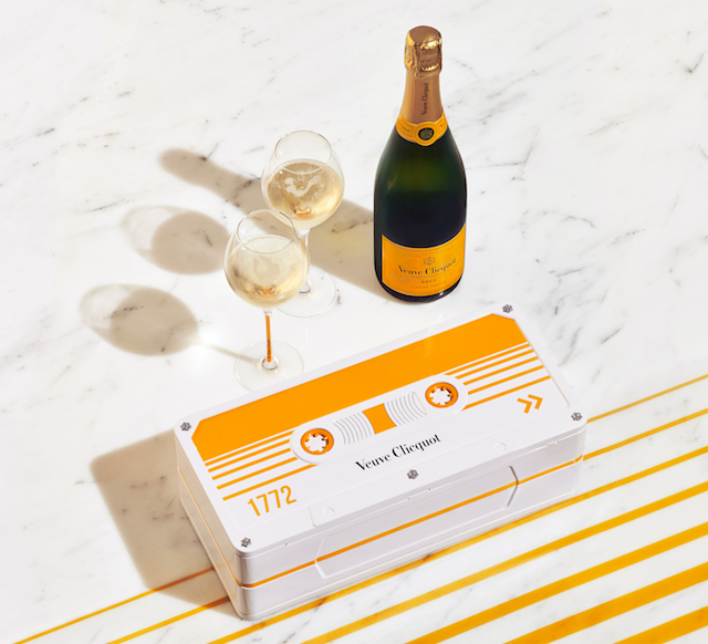 Clicquot Tape, une édition limitée qui rime avec Rétro ! - Champmarket