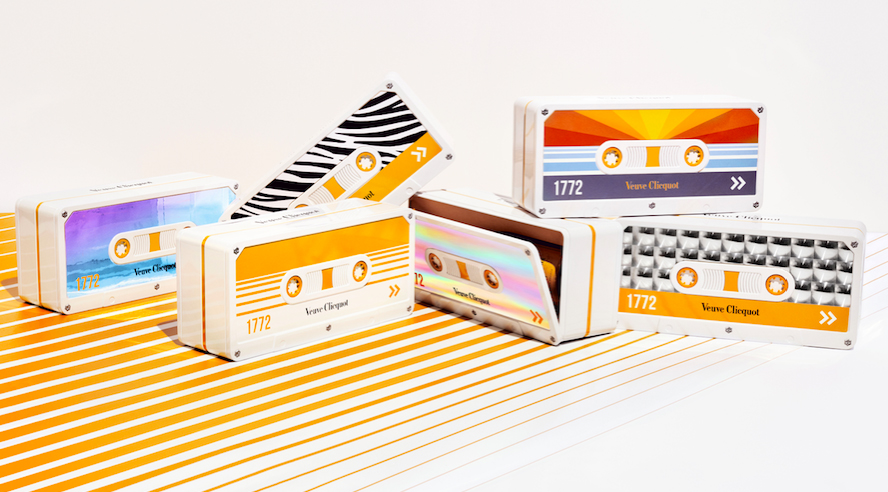 Clicquot Tape, une édition limitée qui rime avec Rétro ! - Champmarket