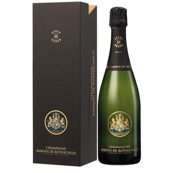 Champagne Barons de Rothschild Brut bouteille avec coffret - Champmarket