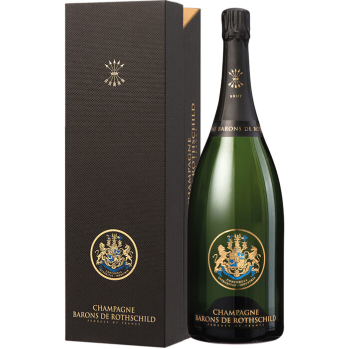 Champagne Barons de Rothschild Brut Magnum avec coffret - Champmarket