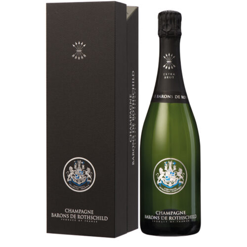 Champagne Barons de Rothschild Extra Brut bouteille avec étui - Champmarket