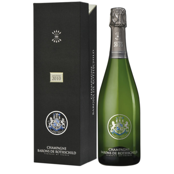 Champagne Barons de Rothschild Millésime 2010 bouteille avec coffret - Champmarket