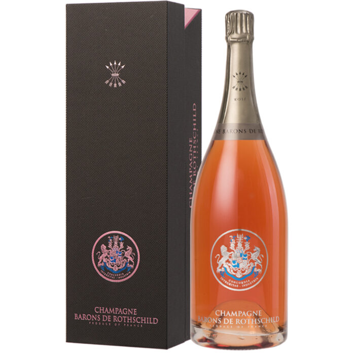 Champagne Barons de Rothschild Rosé Magnum avec coffret - Champmarket