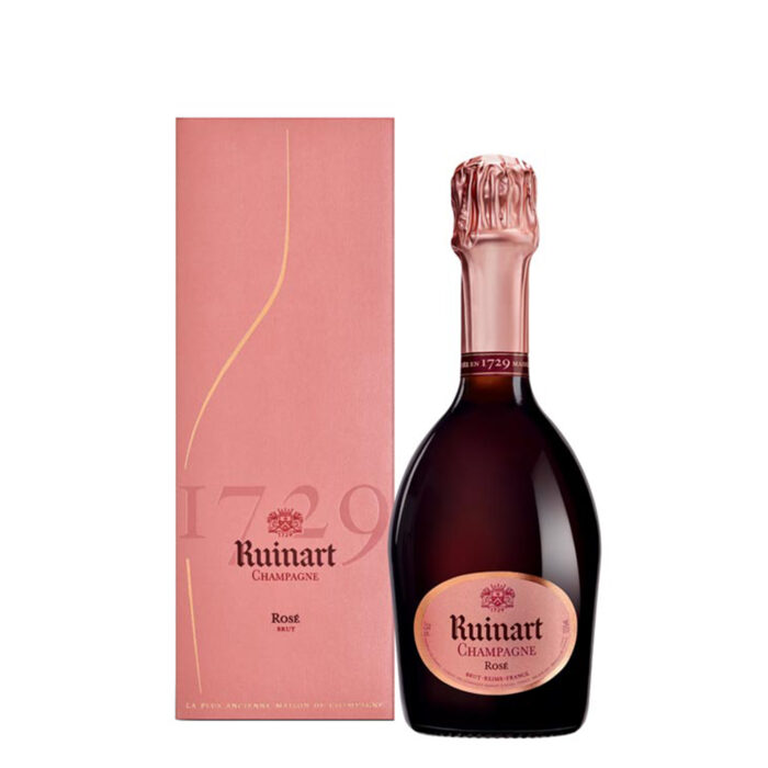 Champagne Ruinart Rosé Demi-Bouteille avec étui - Champmarket