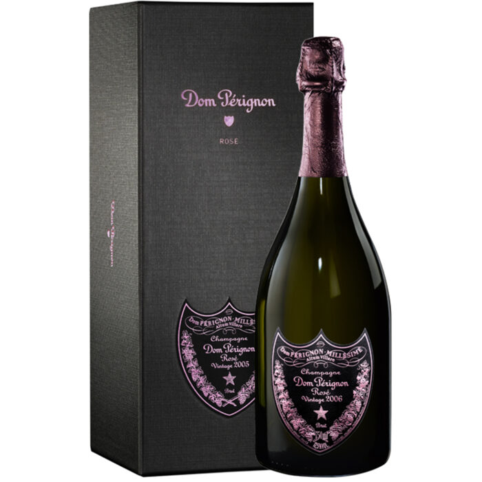 Champagne Dom Pérignon Rosé Vintage 2006 bouteille avec coffret - Champagne