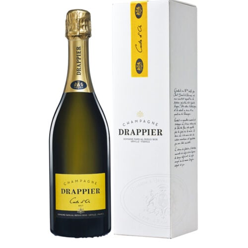 Champagne Drappier Carte d'Or Bouteille avec étui - Champmarket