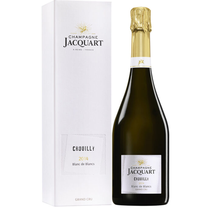 Champagne Jacquart Chouilly Grand Cru Blancs de Blancs 2014 Bouteille avec étui - Champmarket