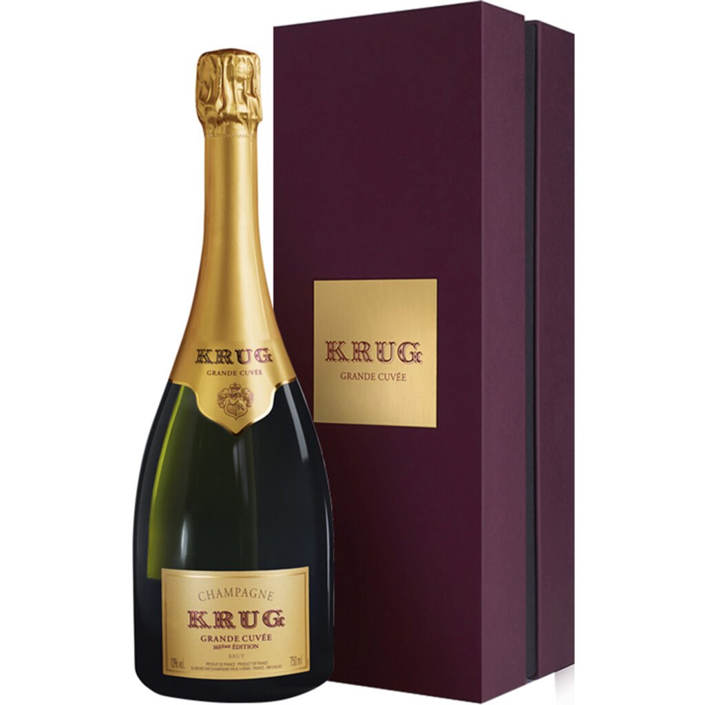 Champagne Krug Grande Cuvée Edition 168 bouteille avec coffret - Champmarket