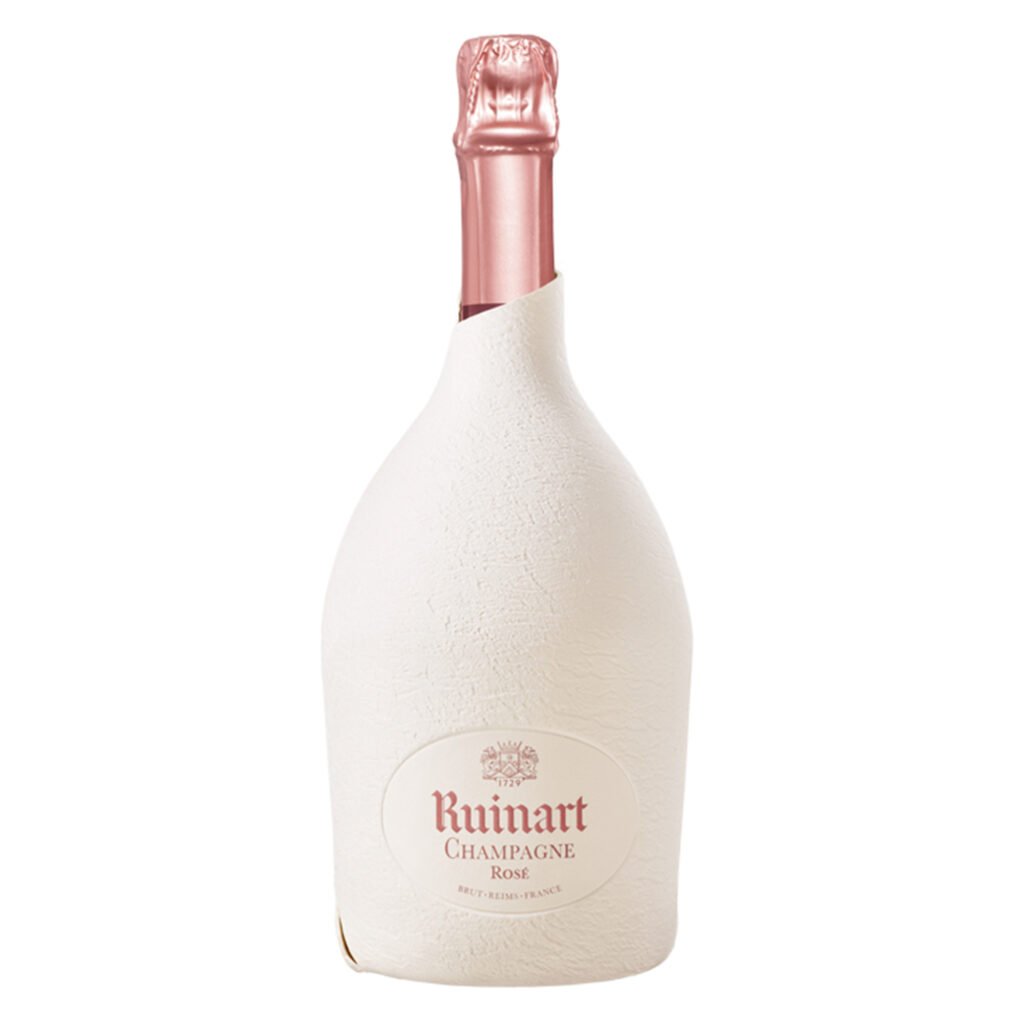 Ruinart Rose Bottiglia con astuccio Second Skin