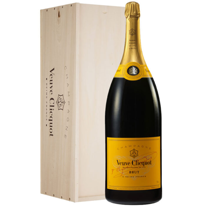 Champagne Veuve Clicquot Brut Carte Jaune Salmanazar - Champmarket