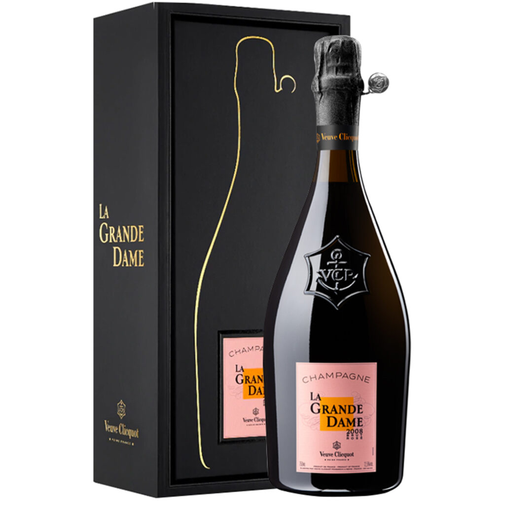 Champagne Veuve Clicquot La Grande Dame Rosé 2008 avec coffret - Champmarket