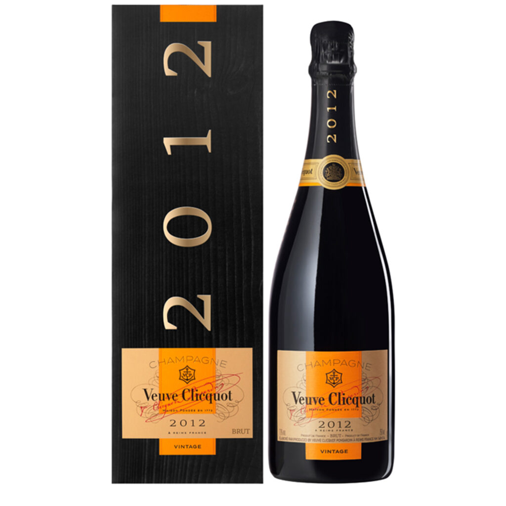 Champagne Veuve Clicquot Vintage 2012 bouteille avec coffret - Champmarket
