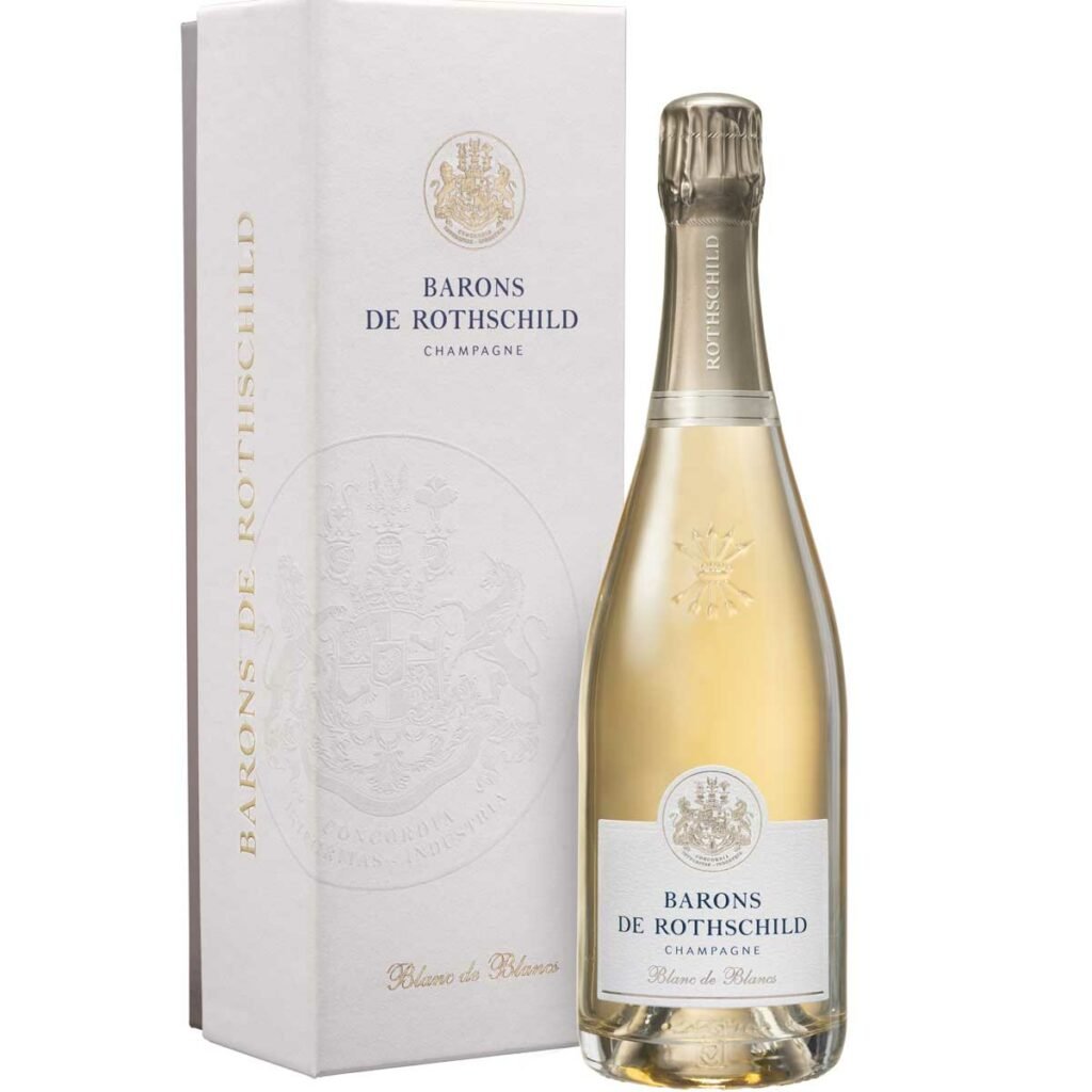 Champaghne champagne Barons de Rothschild Blanc de Blancs avec coffret - Champmarket