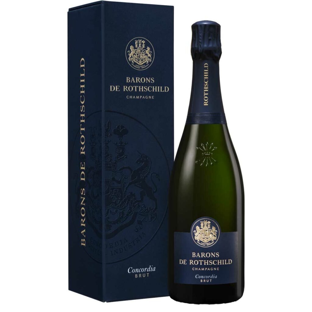 Champagne Barons de Rothschild Concordia Brut Bouteille avec coffret - Champmarket