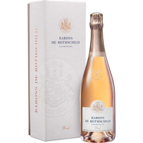 Champagne Barons de Rothschild Rosé Bouteille avec coffret - Champmarket