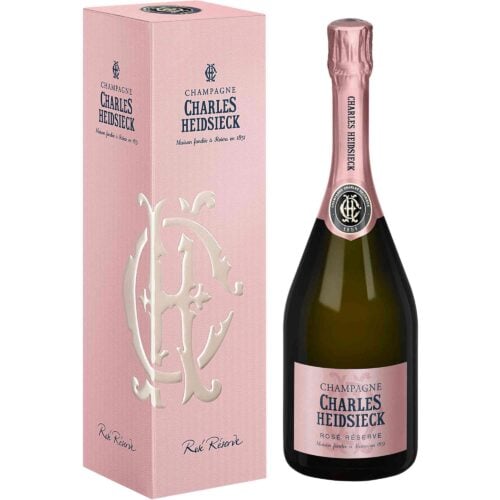 Champagne Charles Heidsieck Rosé Réserve Bouteille avec étui - Champmarket