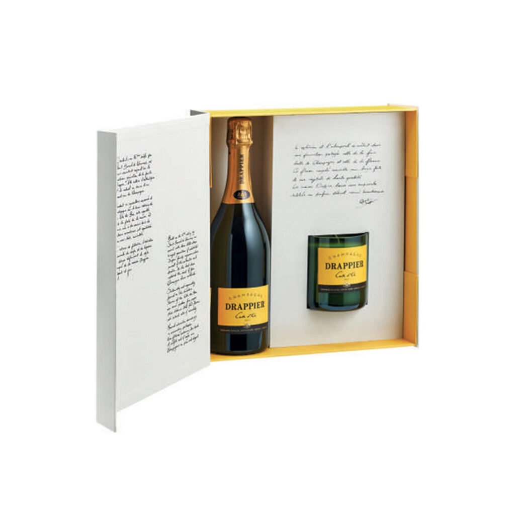 Drappier Carte d'Or Coffret Incandescence Bouteille et Bougie - Champmarket