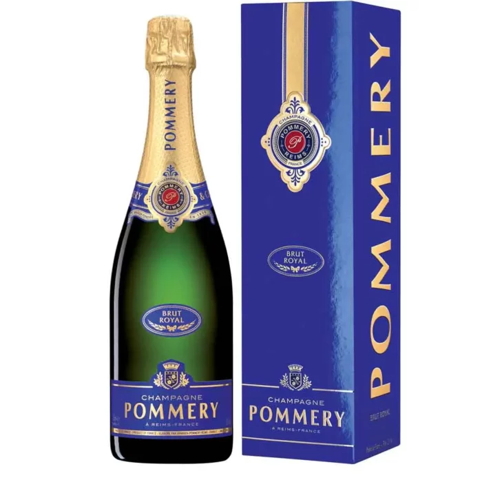 Champagne Pommery Brut Royal avec étui - Champmarket