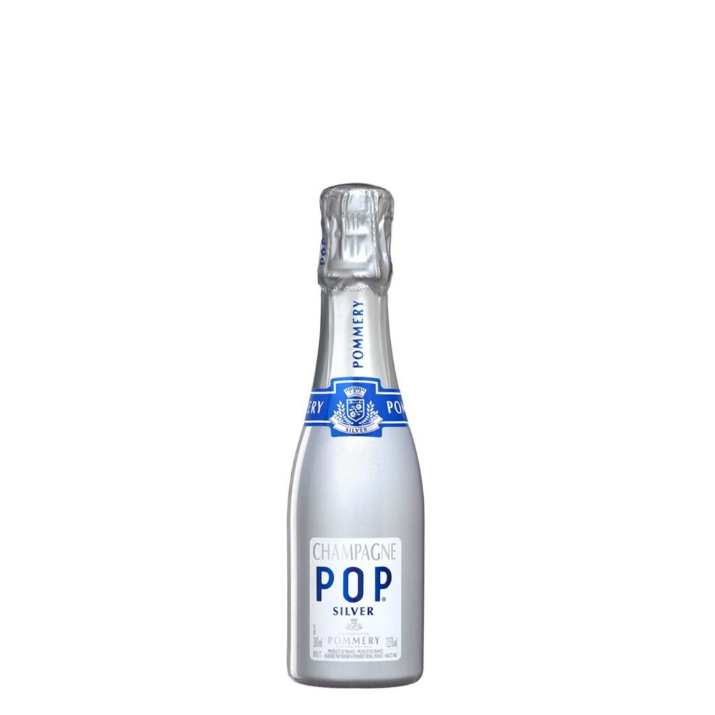 Champagne Pommery POP Silver quart-de-bouteille - Champmarket