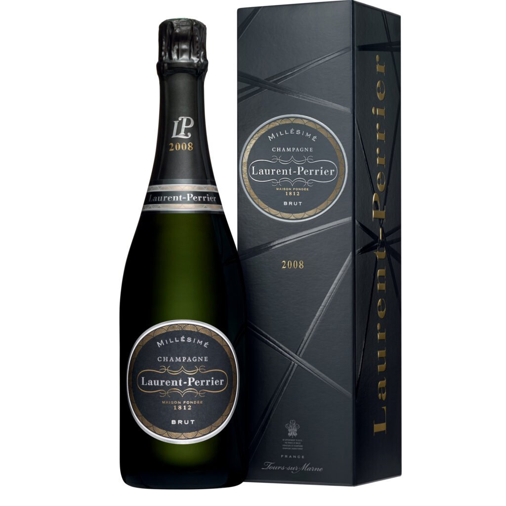 Champagne Laurent-Perrier Brut Millésime 2008 bouteille avec étui - Champmarket