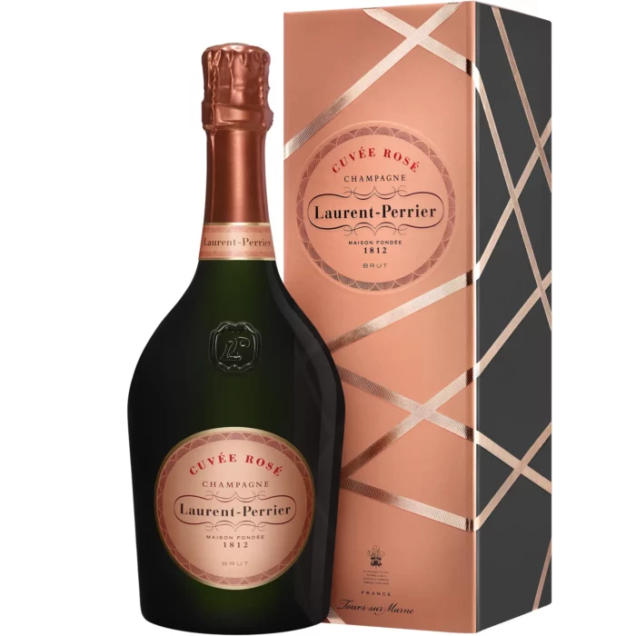 Champagne Laurent-Perrier Cuvée Rosé bouteille avec coffret - Champmarket