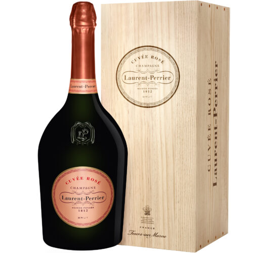 Champagne Laurent-Perrier Cuvée Rosé Jeroboam con box di legno - Champmarket