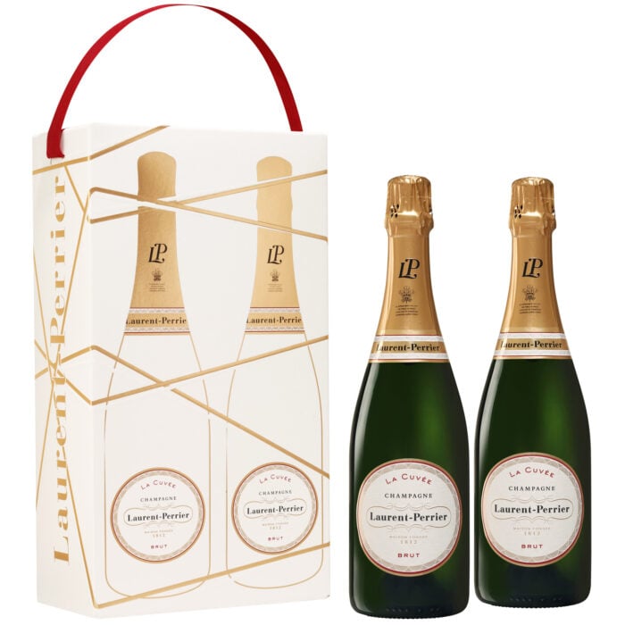 Champagne Laurent-Perrier La Cuvée Box di 2 bottiglie - Champmarket - Champmarket