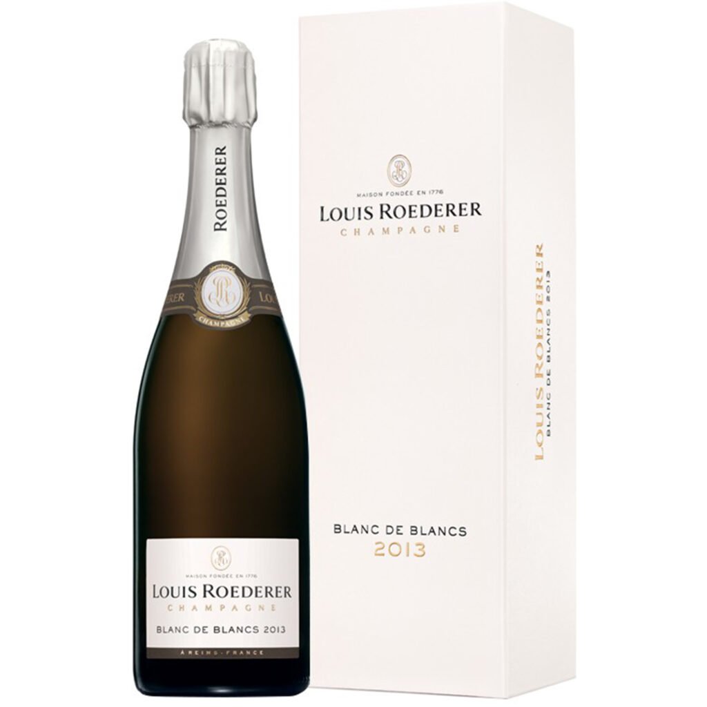 Champagne Louis Roederer Blanc de Blancs 2013 Bottle Luxury box  - Champmarket