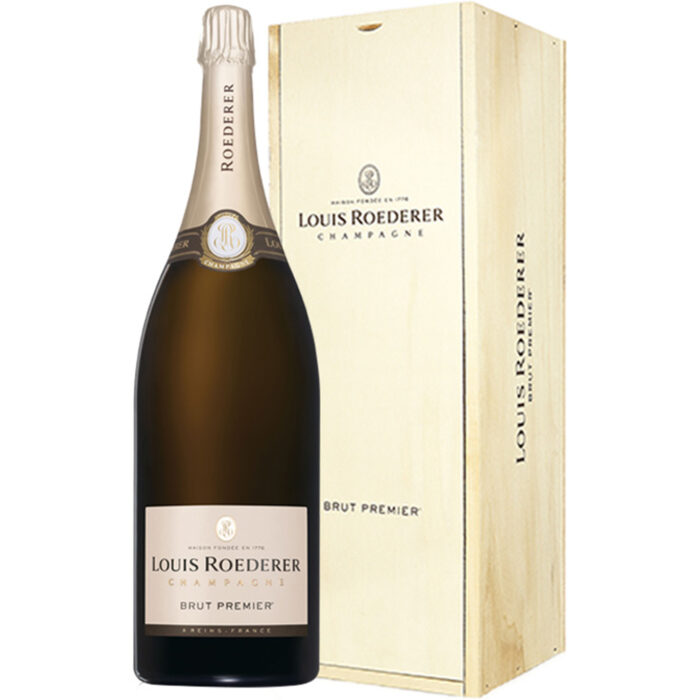 Champagne Louis Roederer Brut Premier Nabuchodonosor con box di legno - Champmarket