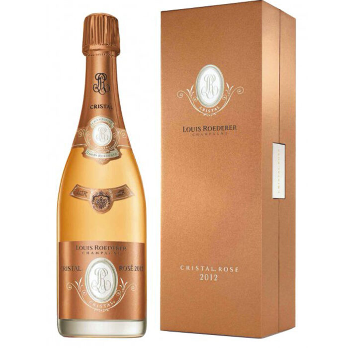 Champagne Louis Roederer Cristal Rosé Millésimé 2012 bouteille avec coffret - Champmarket