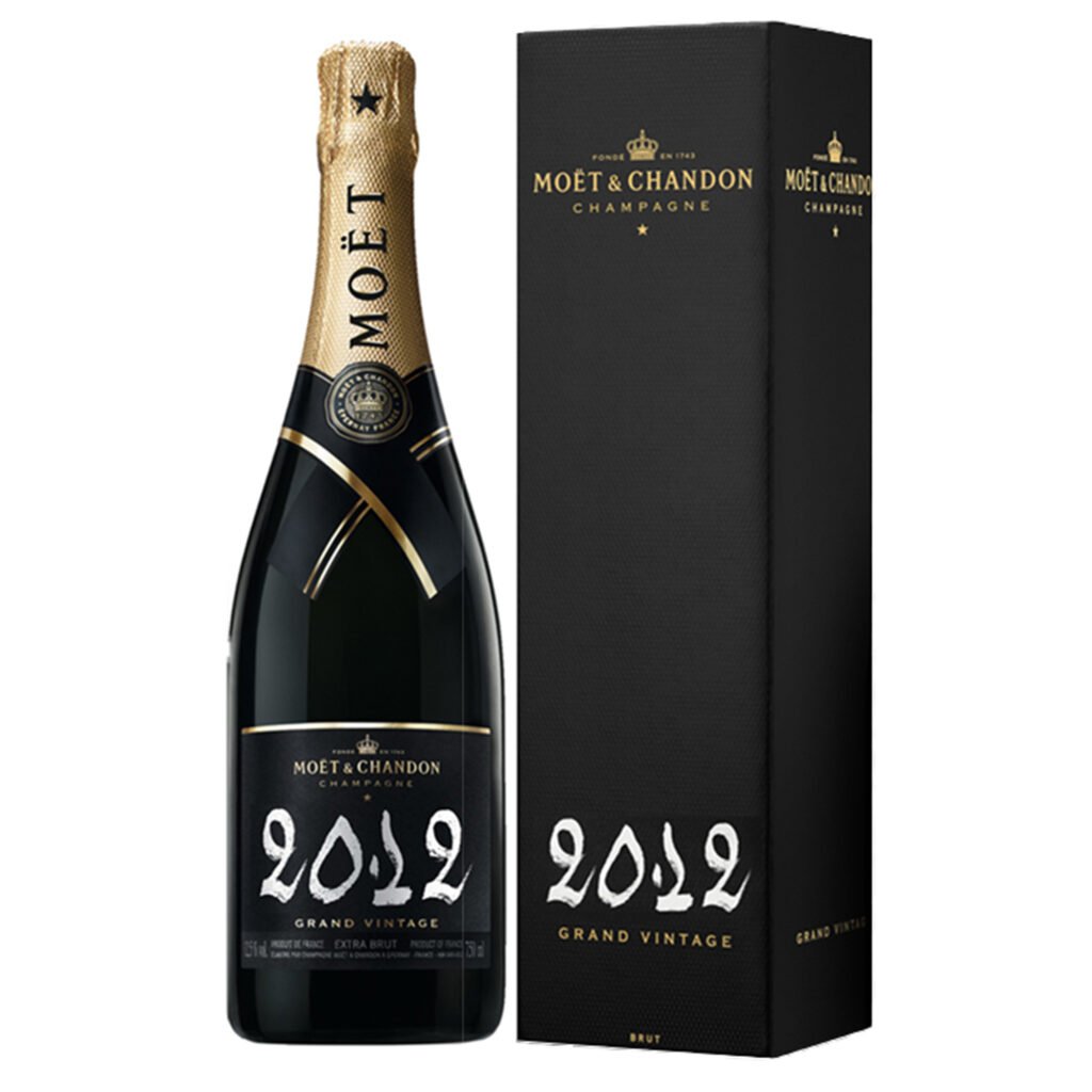 Champagne Moët & Chandon Grand Vintage 2012 Bottle Gift Box - Champmarket