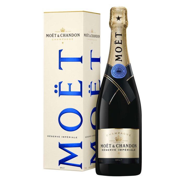 Champagne Moët & Chandon Réserve Impériale Bouteille avec étui - Champmarket