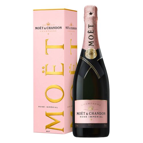 Champagne Moët & Chandon Rosé Imperial Bouteille avec étui - Champmarket