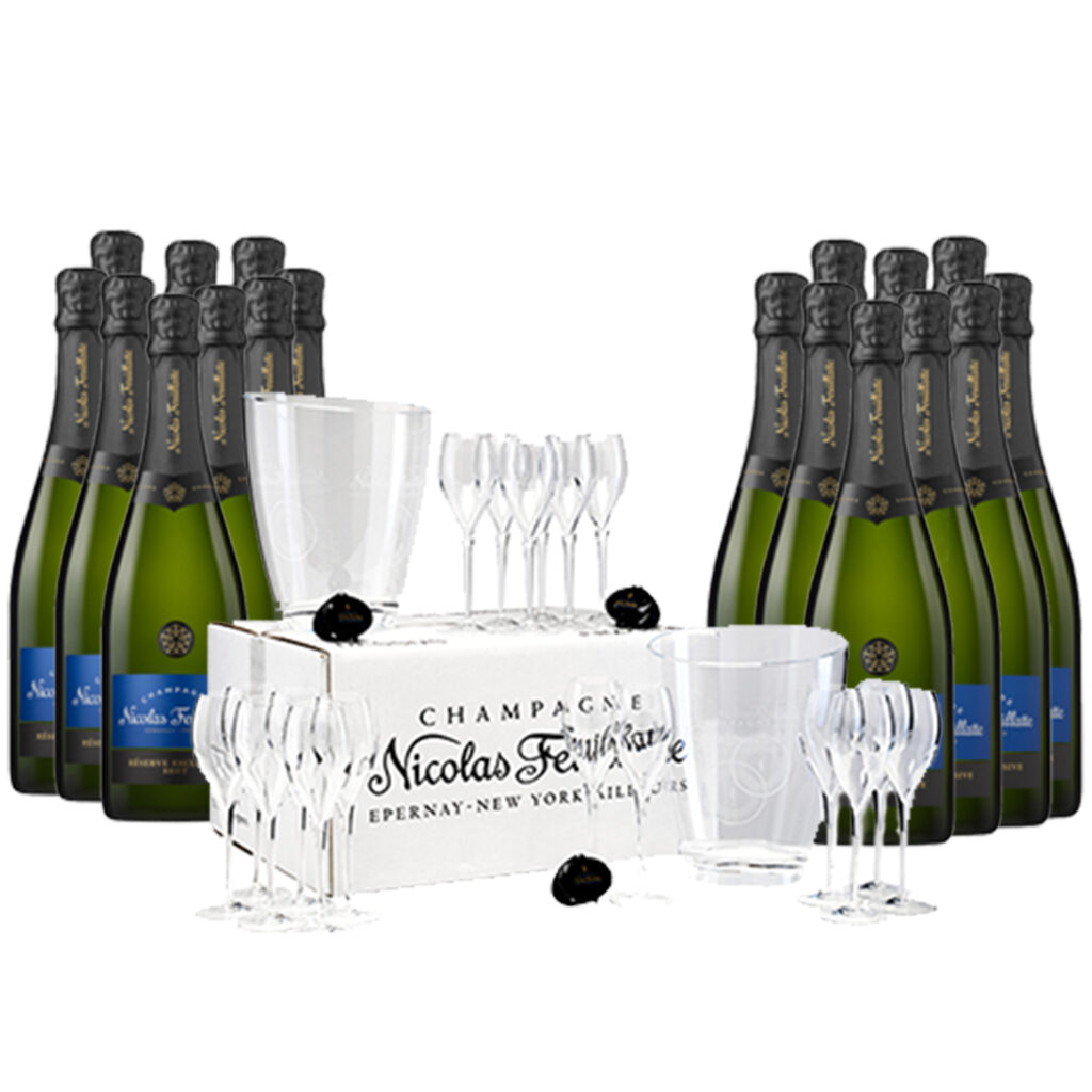 Champagne Kit Afterwork & Happy Hour Nicolas Feuillatte - Champmarket