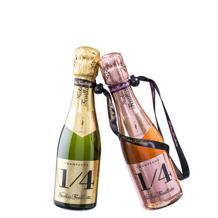 Champagne Nicolas Feuillatte One Four Brut et Rosé Quart-de-Bouteille - Champmarket