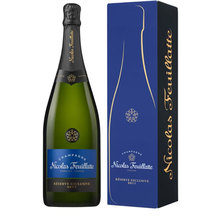 Champagne Nicolas Feuillatte Réserve Exclusive Brut Magnum avec étui - Champmarket