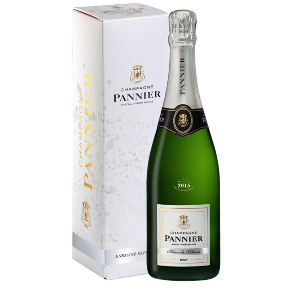 Champagne Pannier Blanc de Blancs Millésime 2015 Bouteille avec étui - Champmarket