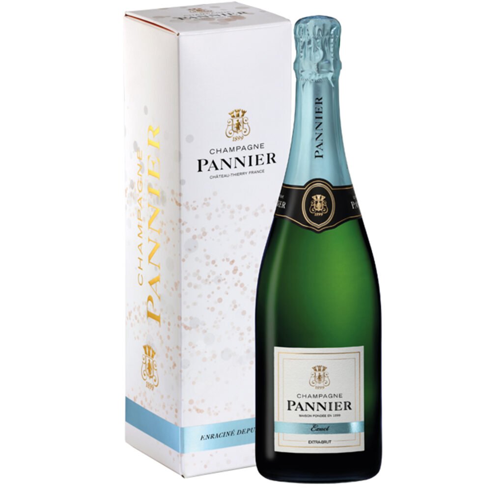 Champagne Pannier Extra Brut Exact Bouteille avec étui - Champmarket