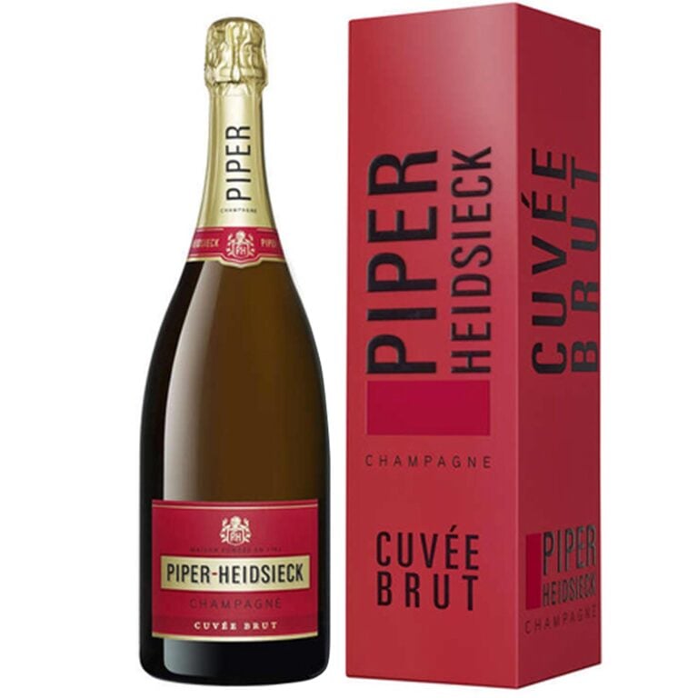 PiperHeidsieck Cuvée Brut Travel Flute Gift Set 1 Bottle 2 flutes