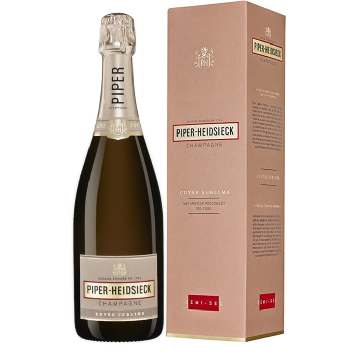 Champagne Piper-Heidsieck Cuvée Sublime Bottiglia con astuccio - Champmarket