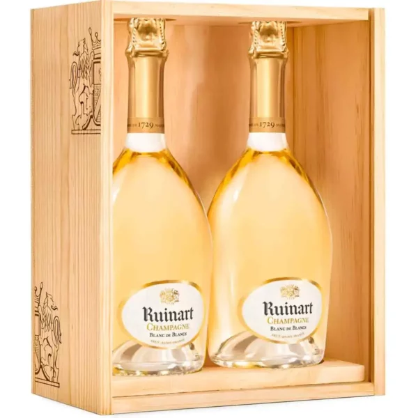 Ruinart Blanc de Blancs Coffret Duo 2 Bouteilles - Champmarket
