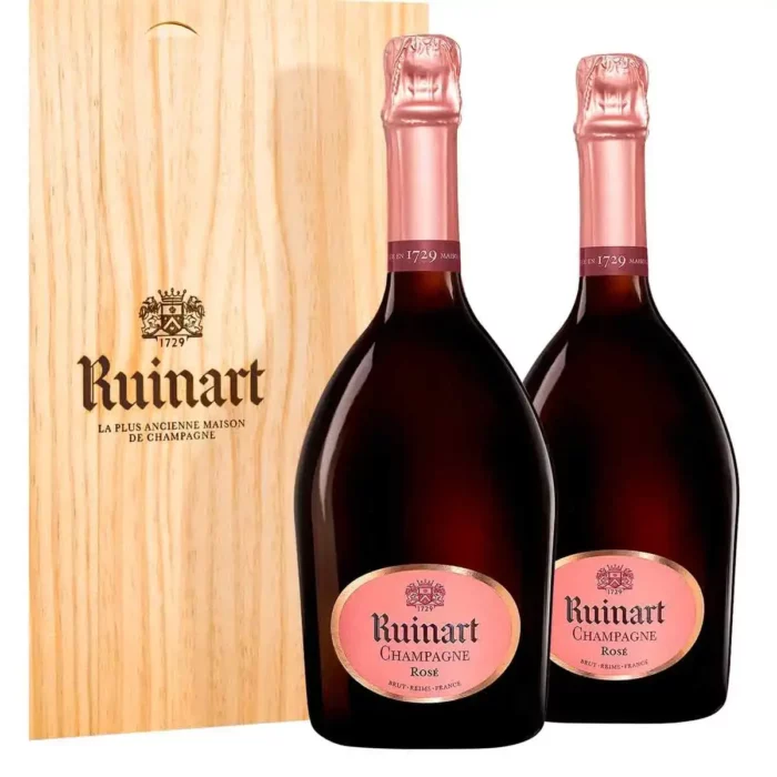 Champagne Ruinart Rosé Coffret Duo 2 Bouteilles - Champmarket