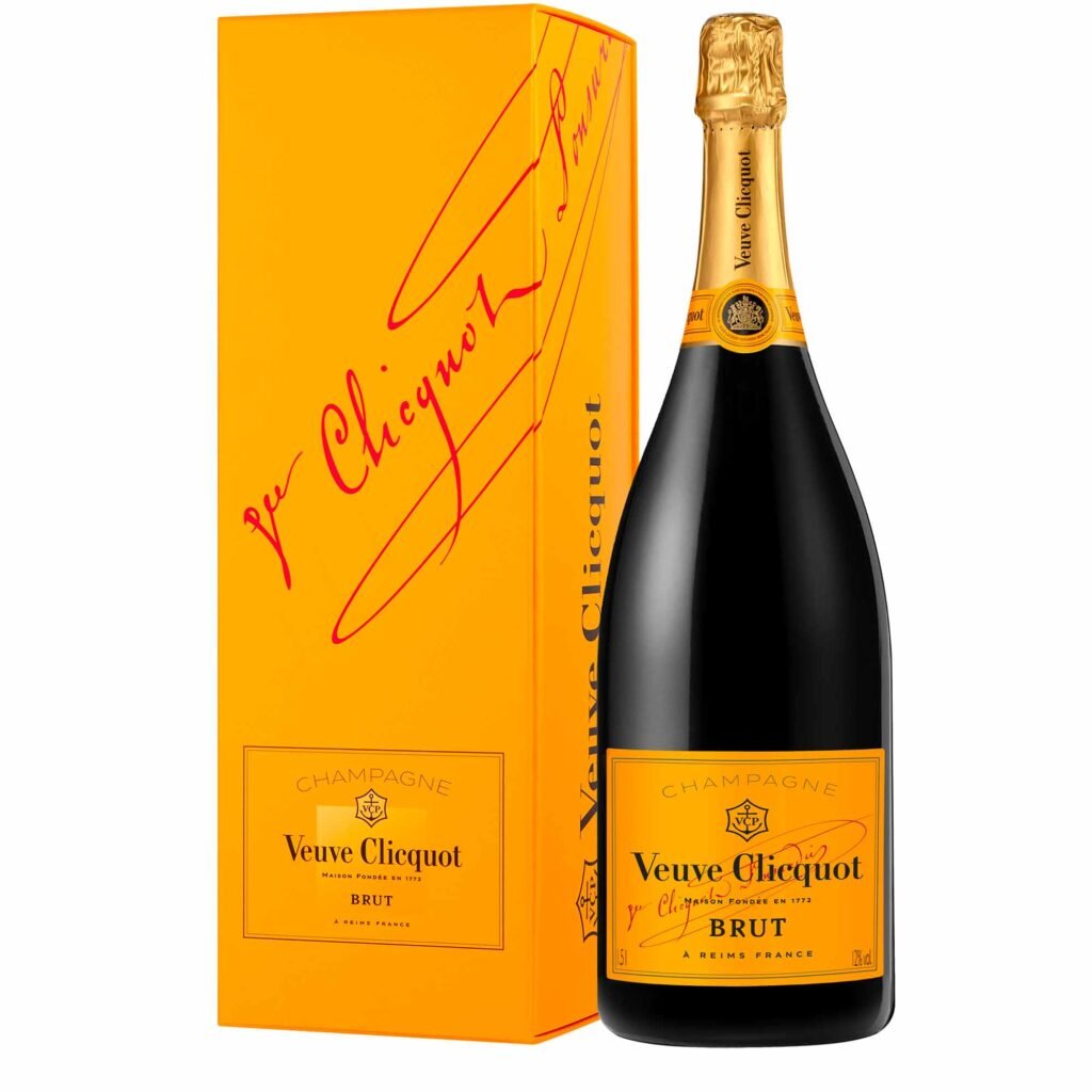 Champagne Veuve Clicquot Brut Carte Jaune Magnum avec étui - Champmarket