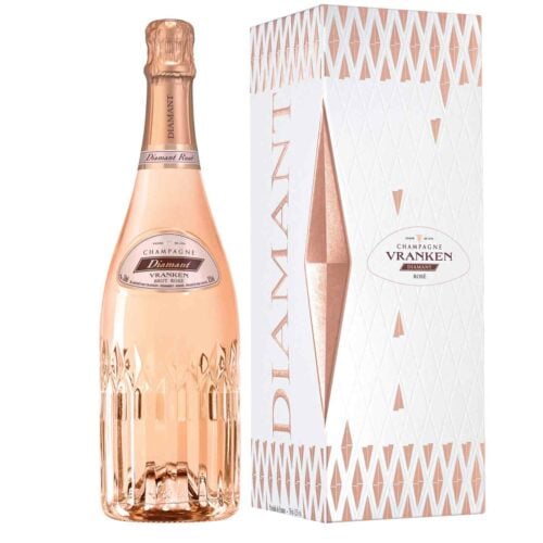 Champagne Vranken Diamant Rosé Bouteille avec étui - Champmarket