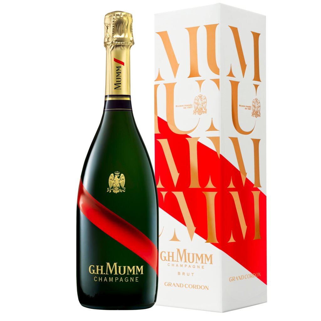 Champagne Mumm Grand Cordon Bottiglia con astuccio - Champmarket