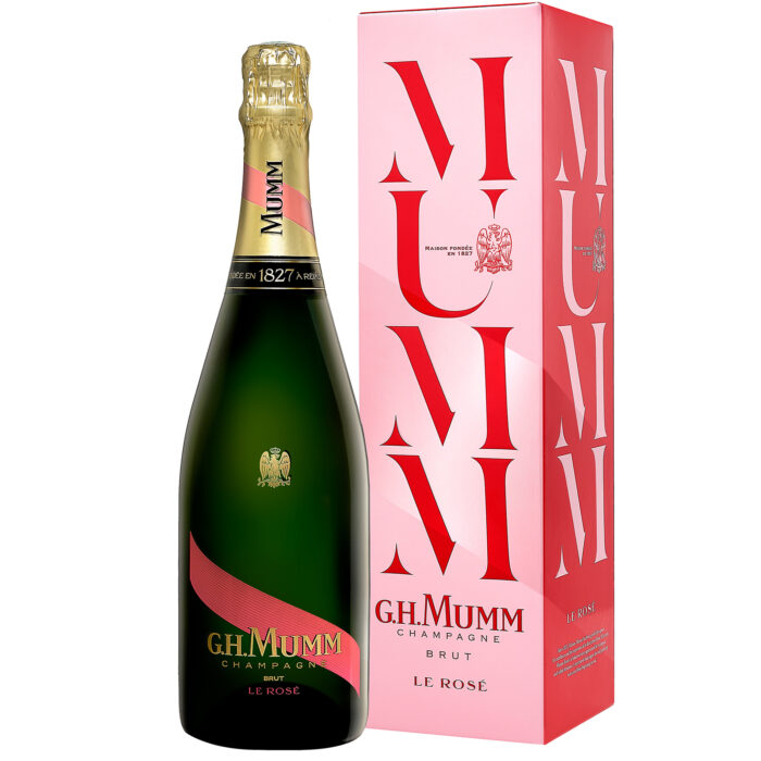 Mumm Le Rosé Bottle Gift Box
